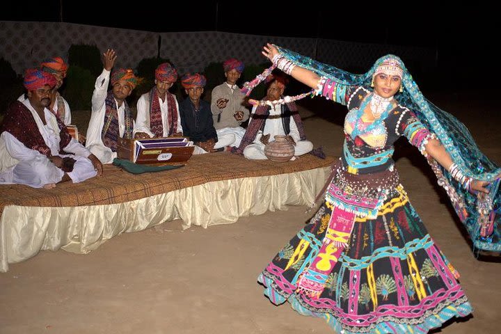 Folk dance and desert safari at Khuri Jaisalmer image