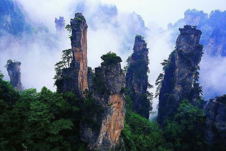 Private Day Tour to Zhangjiajie Fairy Stream by Cycling image