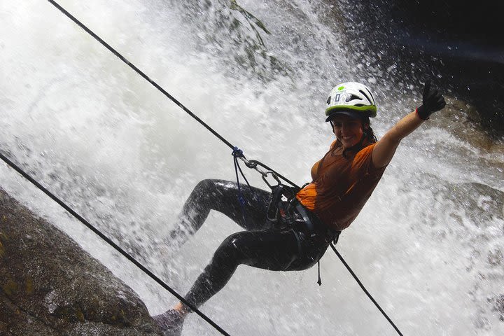 La Cuba WATERFALL RAPPELLING and La Planta GIANT NATURAL POOL from MEDELLIN image