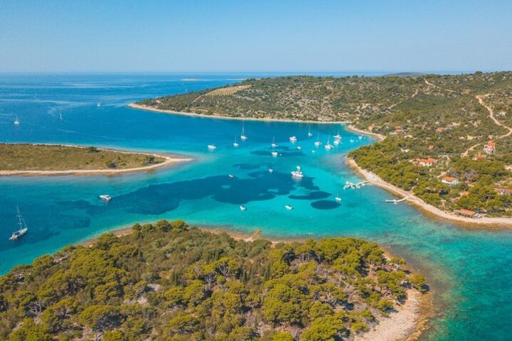 Private Boat tour to the Blue Lagoon & Solta - Swim, Snorkel, Tan and Relax! image