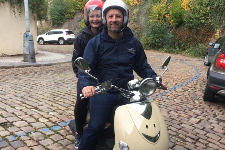 Big scooter tour of Prague, for two (audio guide) image