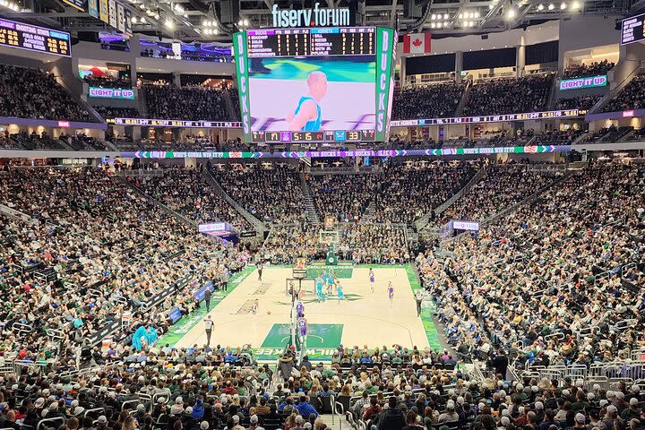 Milwaukee Bucks Basketball Game at Fiserv Forum image