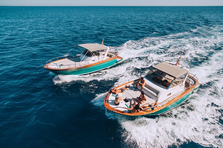 Pompeii and Vesuvius Boat Trip from Sorrento with Lunch image