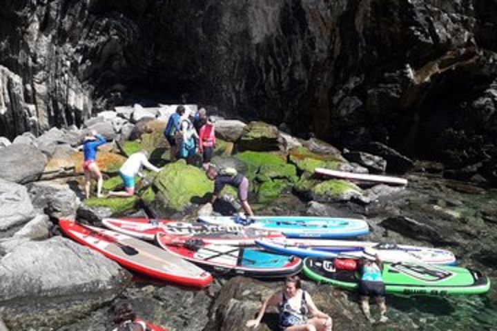 Cinque Terre Paddleboarding cruise at sunrise or sunset image