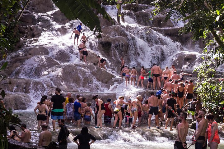 Blue Hole & Dunn's River Falls with Lunch from Falmouth and Montego Bay image