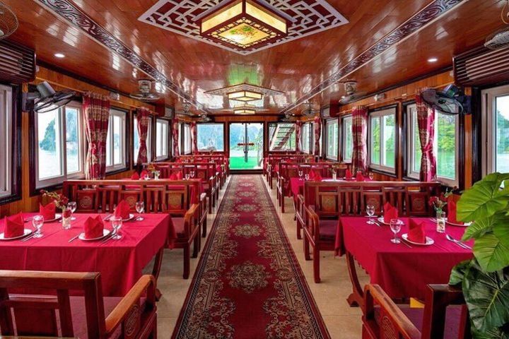 Halong Bay and Cave Full-Day Cruise with Lunch from Hanoi image