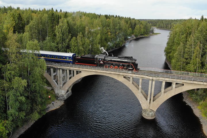 Ruskeala Express - Steam Train to the Ruskeala canyon image