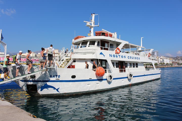 Crete Elounda and Spinalonga Island Cruise Day Trip  image