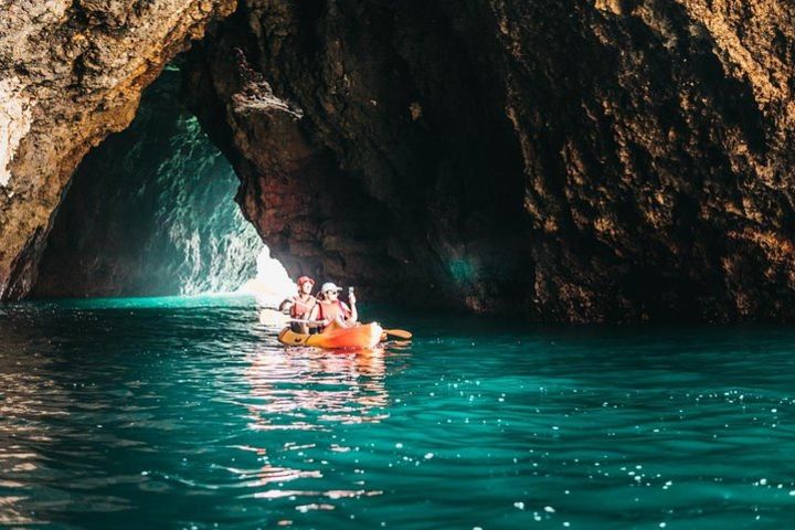 Fun kayak tour to magical spots in the Algarve  image