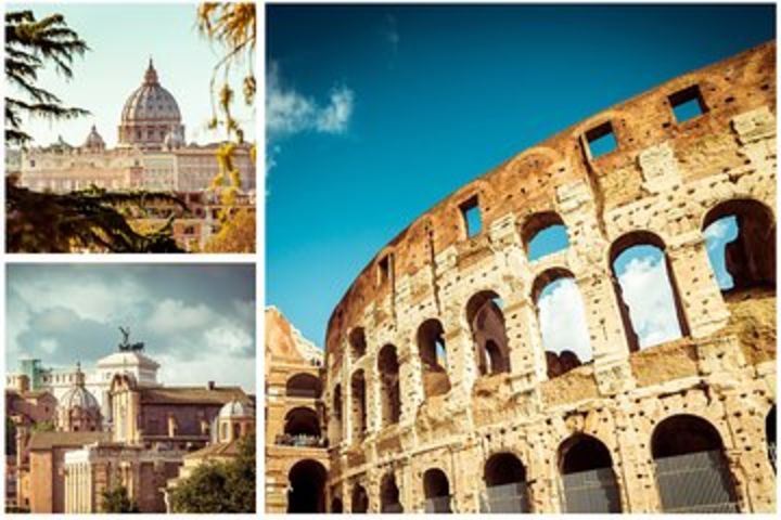 Rome Private Tour with Colosseum and Vatican Museums Tour Guide and Tickets image