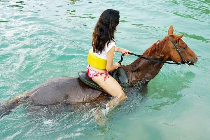 Horseback riding, shopping and lunch image