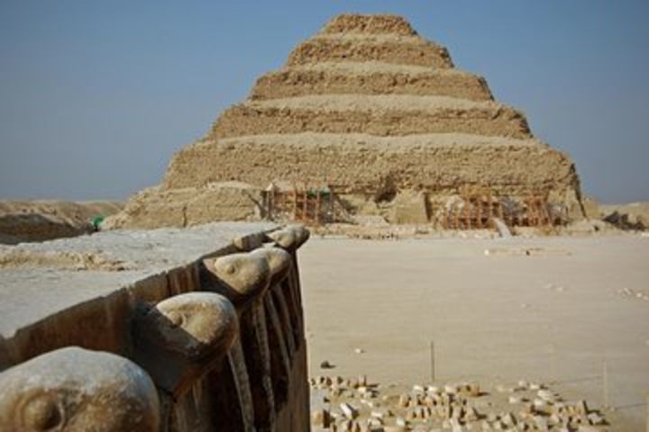 A full day tour to pyramids of Giza,Sakkara and Memphis  image