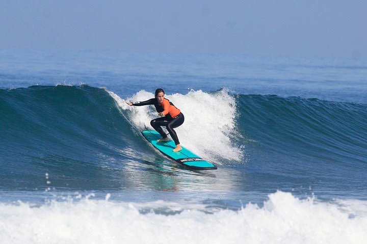 Surf Lesson In Bali With Windy Sun Surf School image