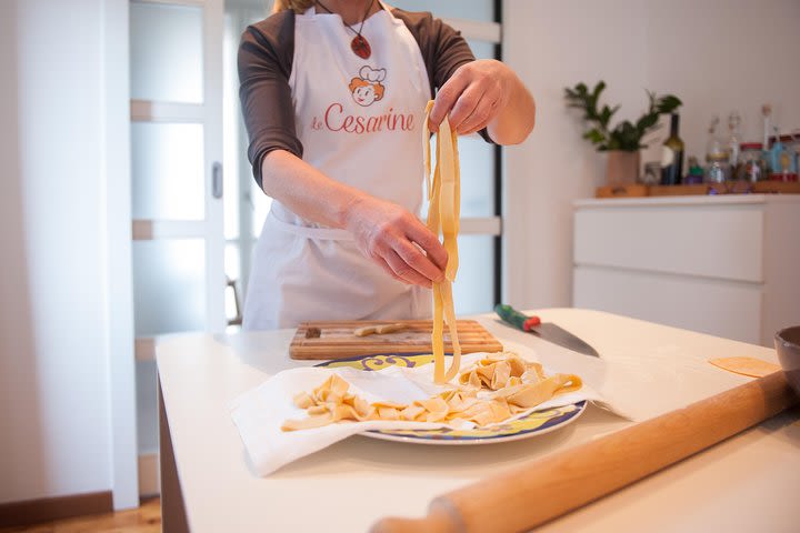 Private Pasta & Tiramisu Masterclass at a Cesarina's home with tasting in Siena image