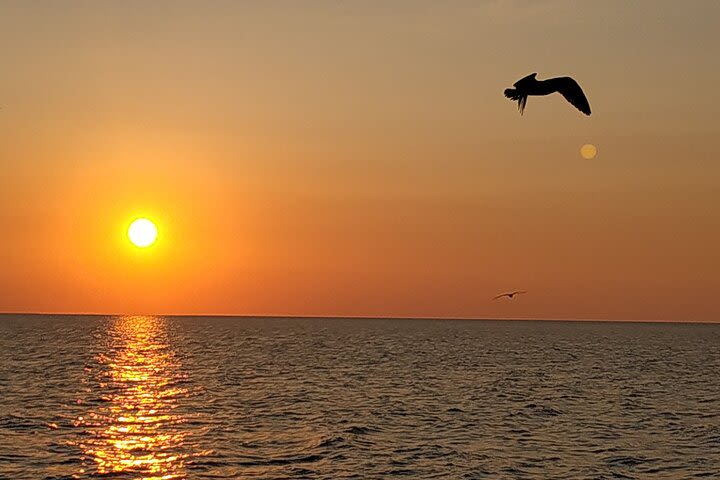 Aperitif at sunset image