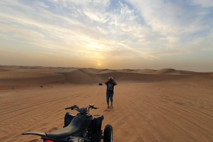 Adventure quad bike tour ( 2 hour private quad biking to deep desert ) image