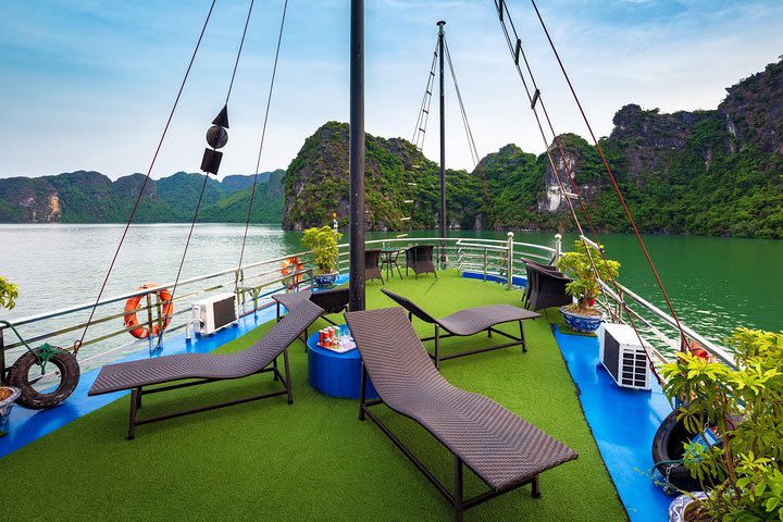 Viet Luxury Cruise Full Day Trip with High Way Transfer & New Cruise Route image