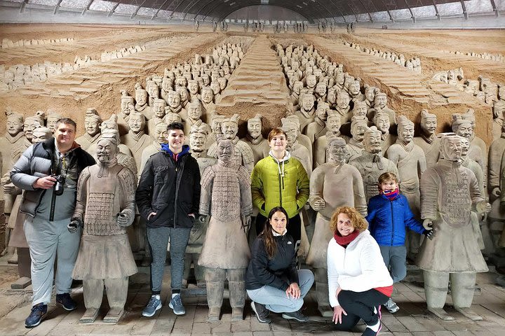 Xian Group Tour of Terracotta Army Museum and Han Yangling Mausoleum image