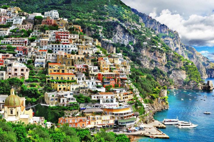 From Rome: Amalfi Coast Private Day Trip by Train and Car image