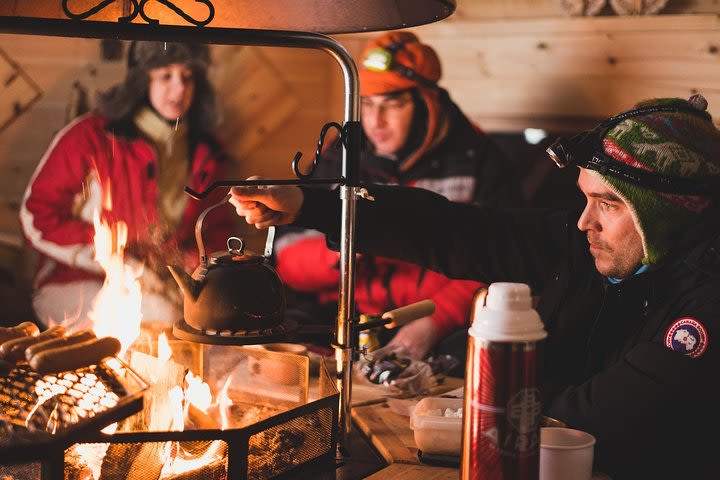 Aurora Hunt by Private lake, in a Lappish Wooden hut, 4 hours  image