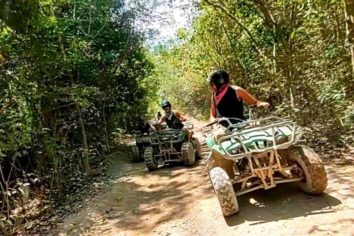 Half-day Cenote Adventure with Ziplining, ATV & lunch image