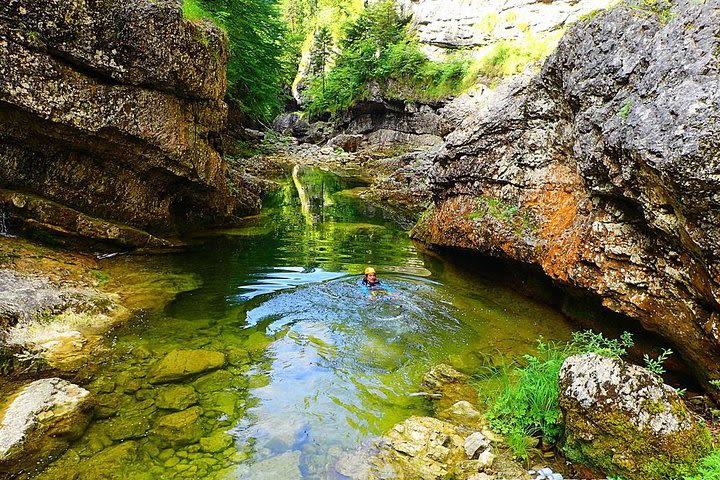 Canyoning in Almbach with a state-certified guide image