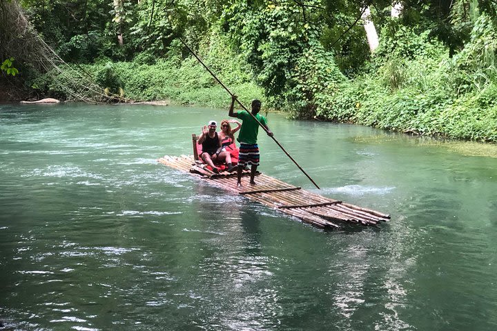 Bamboo Rafting On Martha Brae transportation  image