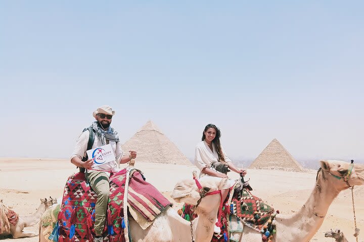 Giza Pyramids, Valley temple and Sphinx day tour image