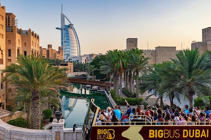 Dubai 24-hr Hop On Hop Off Bus Tour image