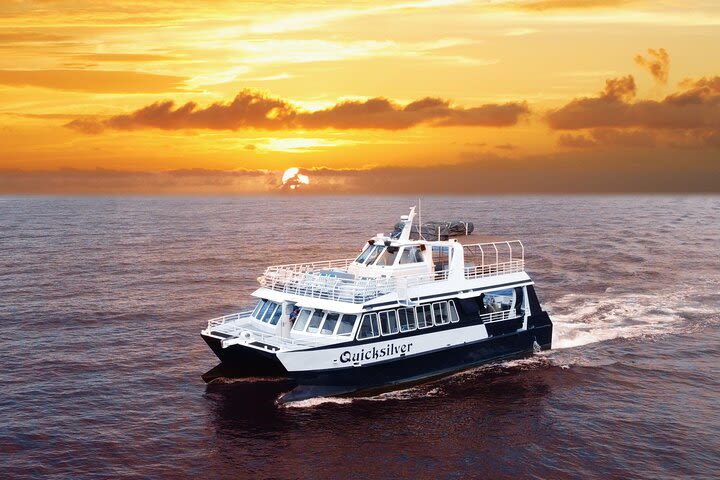 Sunset Dinner Cruise Aboard Quicksilver Serving Prime Rib or Mahi-Mahi (MAUI) image