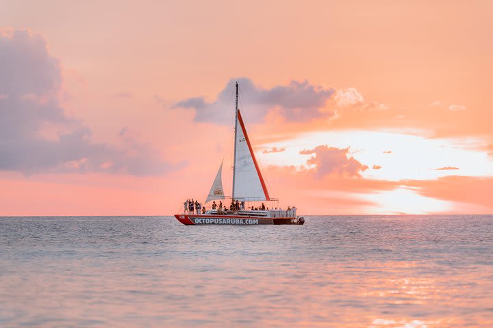 Aruba Happy Hour Sunset Sail with Food and Drinks image