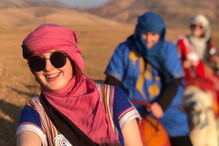 A great Day Between the berber Villages and Agafay desert with a camel ride  image