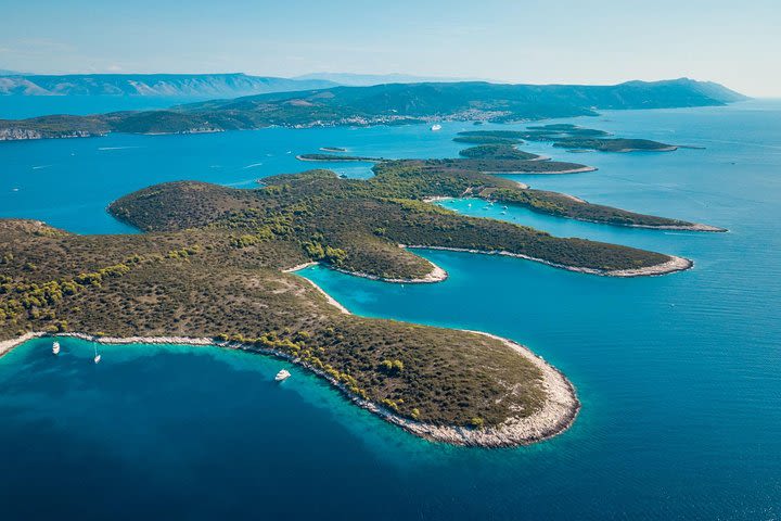 Full-Day Private Hvar, Brac and Pakleni Islands Boat Tour from Split image