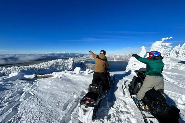 2-Hour Scenic Snowmobile Tour  image