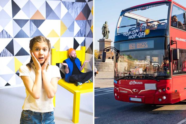 Paradox Museum + Hop-on Hop-off Bus Stockholm image