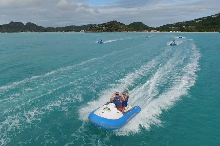 Antigua Reef Riders Self-Drive Boat and Snorkeling Tour image