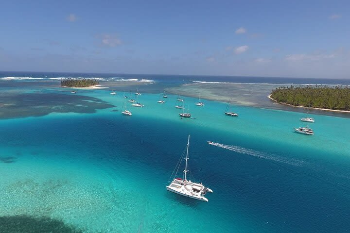 Catamaran in San Blas Islands image