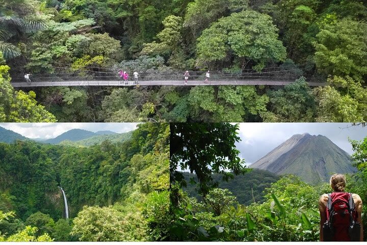 Hiking Lovers (Hanging Bridges + La Fortuna Waterfall + Volcano Hike) image