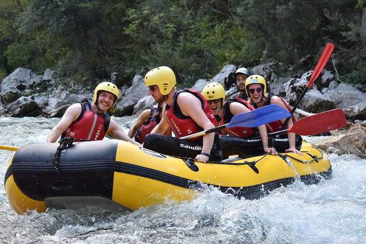 Rafting on Soca River image