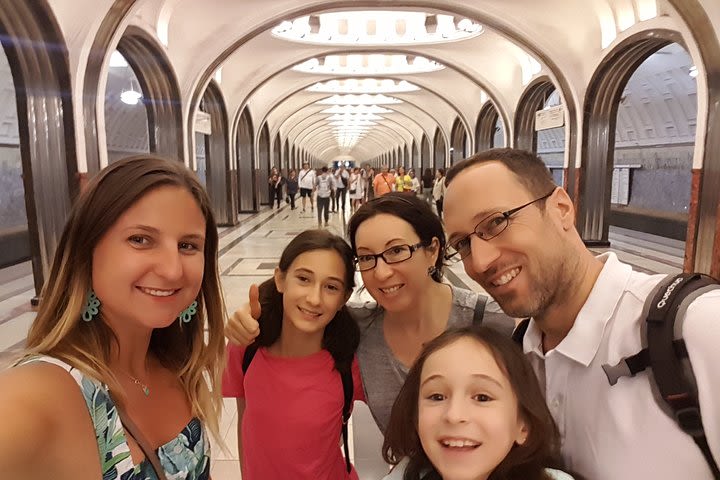 Small-Group Tour of Moscow Metro with Guide image