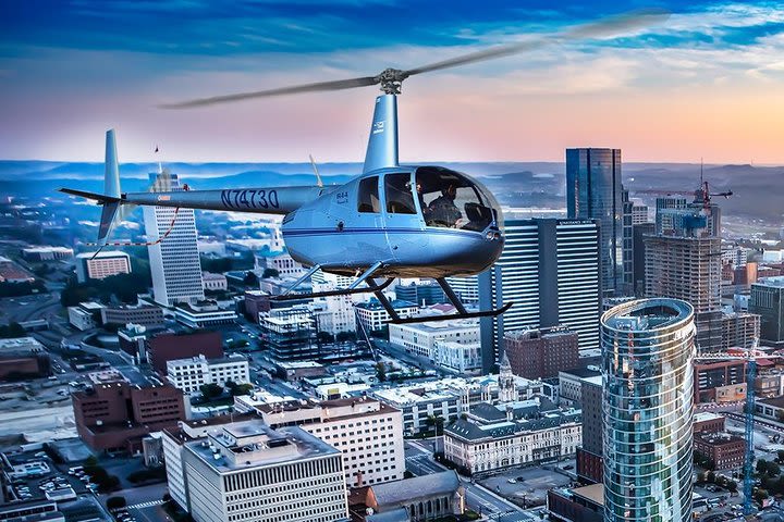 Helicopter Tour of Downtown Nashville & Music City (20-Minutes) image