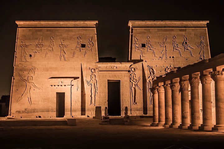 Philae Temple Sound and Light Show with Private transfers image