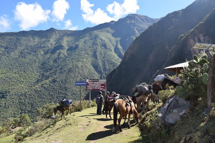 Choquequirao to Machu Picchu image