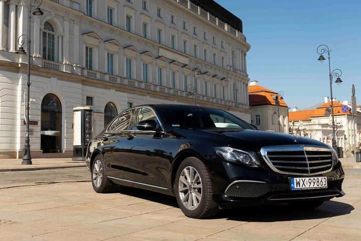 Luxury transport from Warsaw to Cracow by private car image