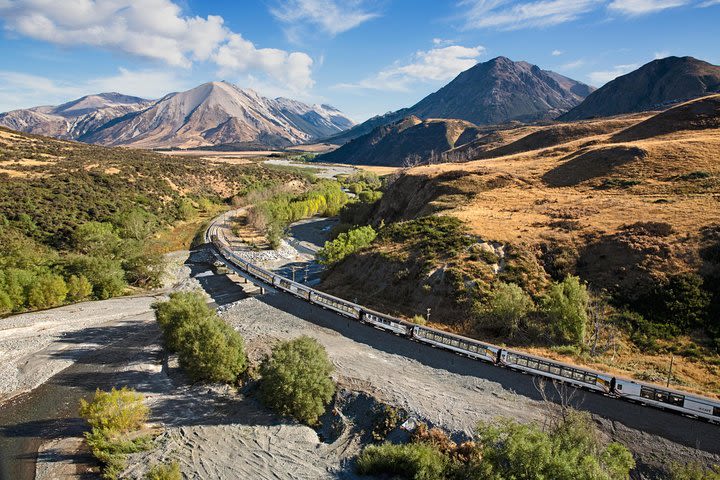 TranzAlpine Southern Alps Train Journey between Greymouth to Christchurch image