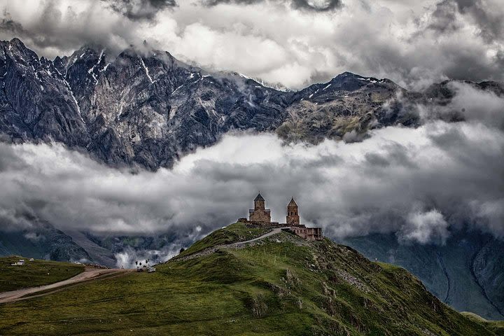 Private Minibus Trip In Ananuri Gudauri Kazbegi Gergeti image