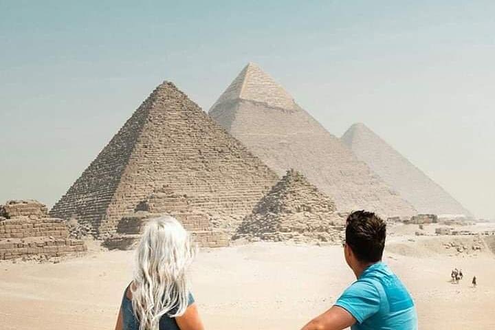 Cairo Layover Tours Visit Giza Pyramids & Felucca Nile trip from Cairo airport image