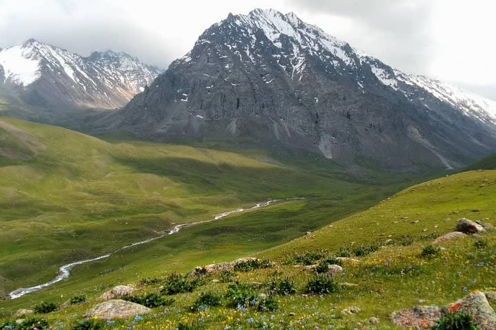 Motocycle Guided Tours in Kyrgyzstan | Issik Kul Loop image