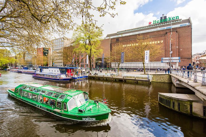 Blue Boat Amsterdam Canal Cruise and Heineken Experience  image