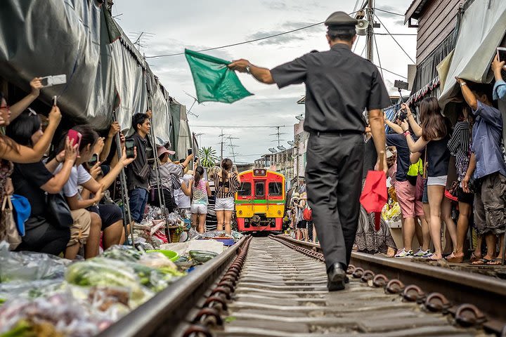 Damnoen Saduak Floating Market, Train Market & Ayutthaya - Transfer only image